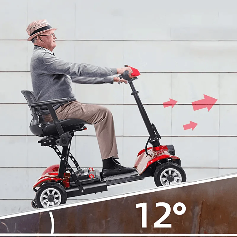 4 Wheels Electric Lightweight Portable Mobility Scooter with Easy Control - XL-211X - Image 6