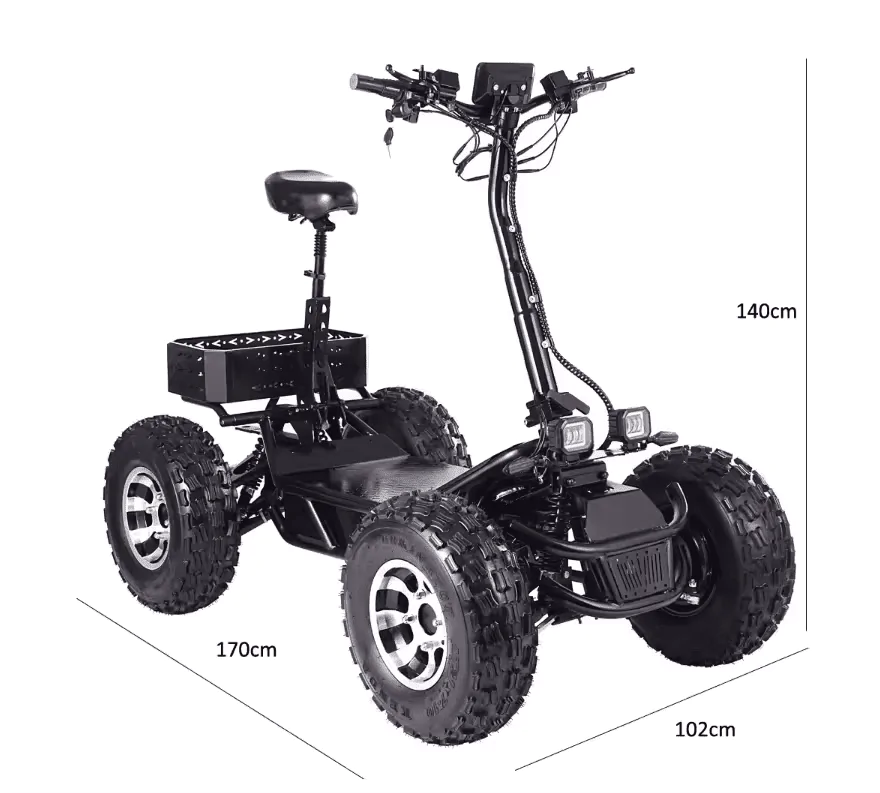 21 Inch 8000W Powerful All Terrain Electric Scooter ES-M88 – Best Electric Scooter - Image 19
