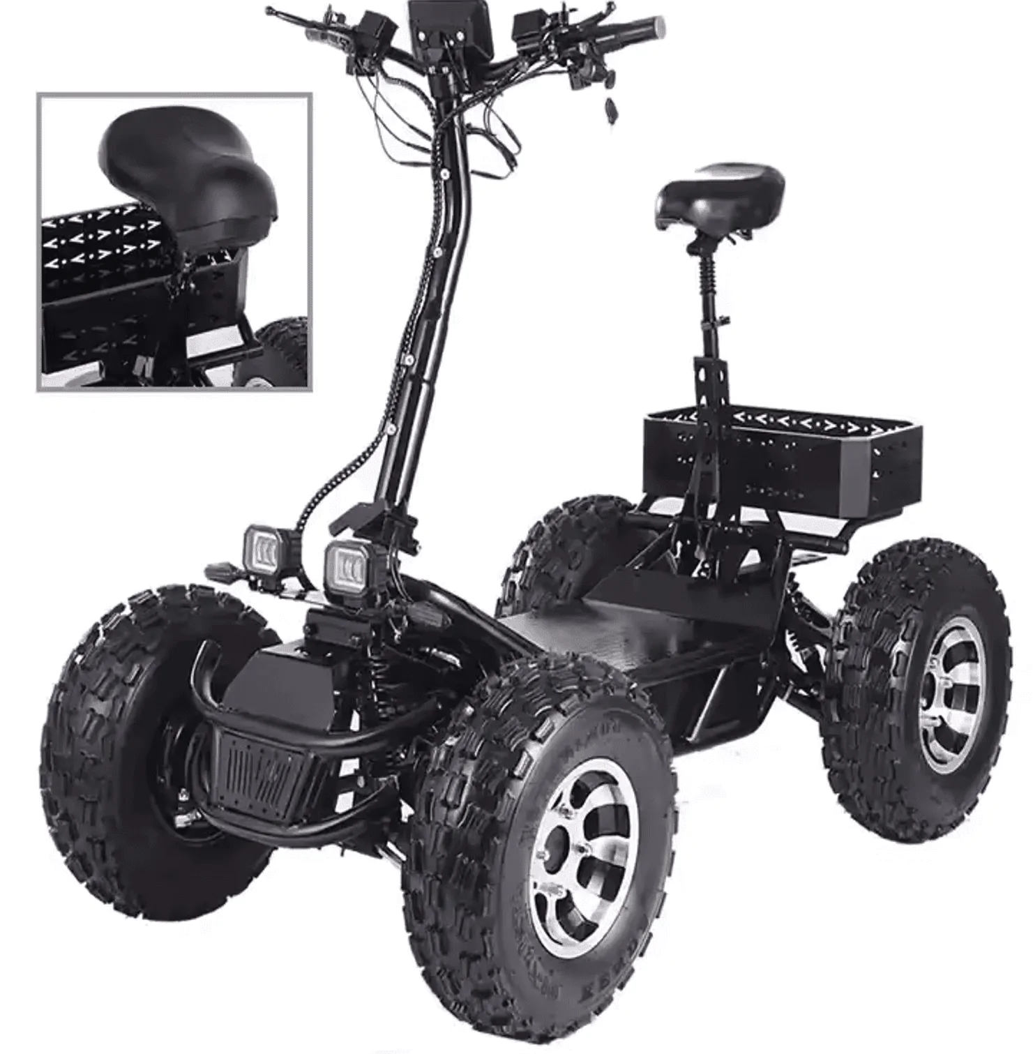 21 Inch 8000W Powerful All Terrain Electric Scooter ES-M88 – Best Electric Scooter - Image 10