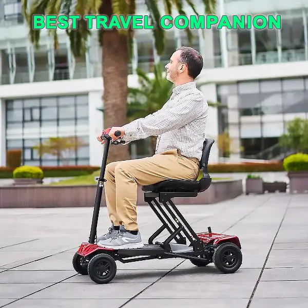 High-Quality Auto Folding Mobility Scooter XL-220 - Image 9