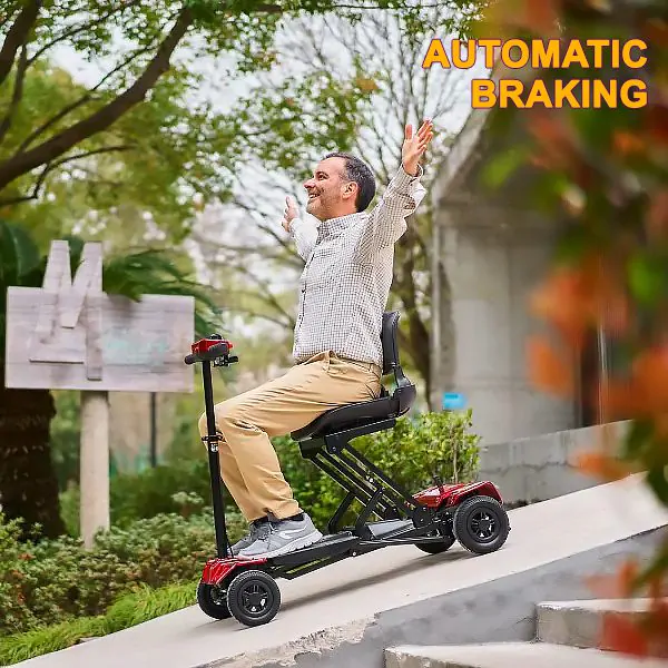 High-Quality Auto Folding Mobility Scooter XL-220 - Image 8