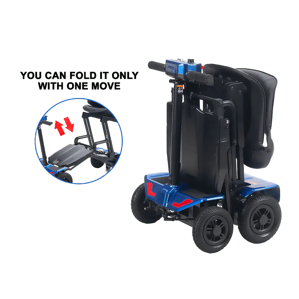 High-Quality Auto Folding Mobility Scooter XL-220 (15 km) - Image 16