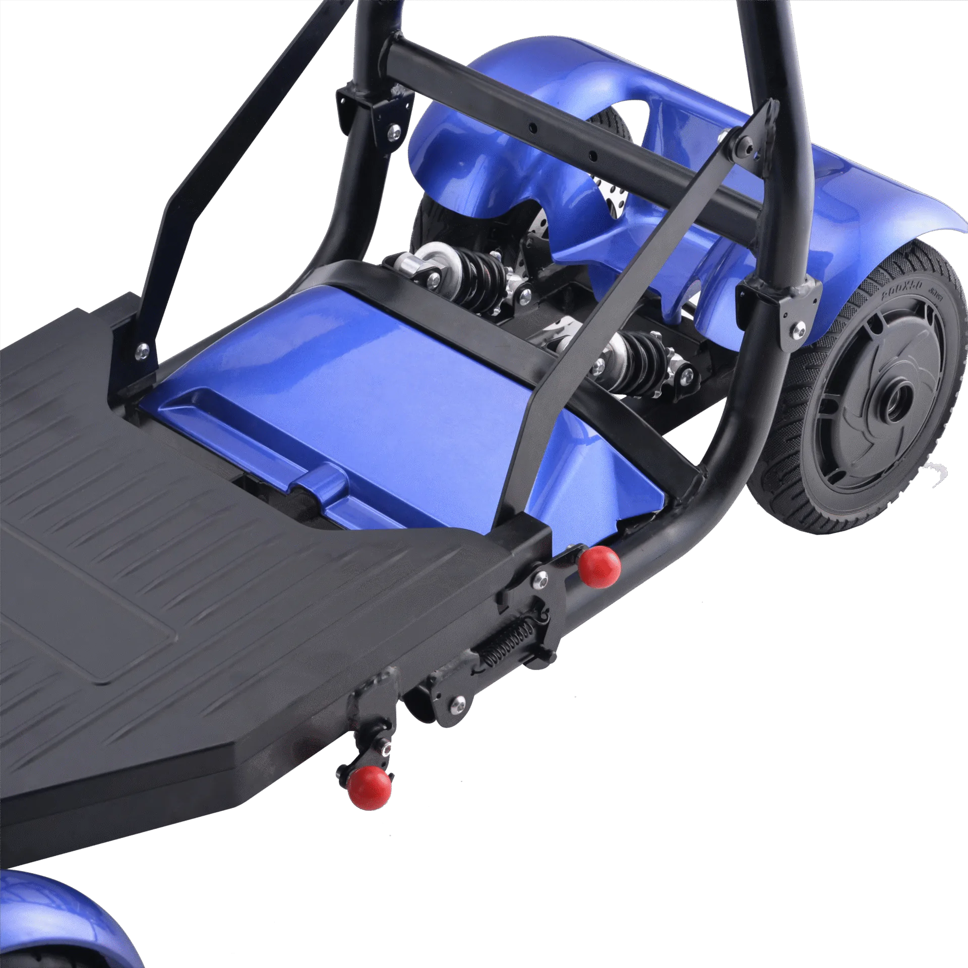 xl-308 pro electric mobility scooter adults blue front