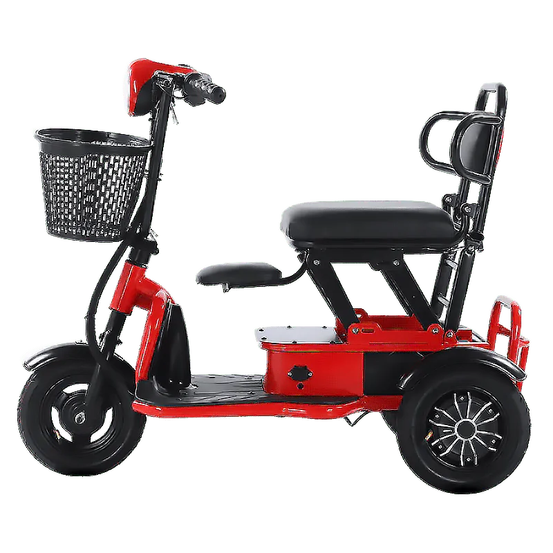 xl-310 3-wheel electric mobility scooter red