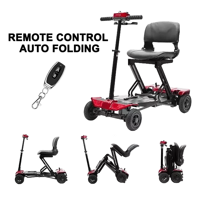automatic folding mobility electric scooter
