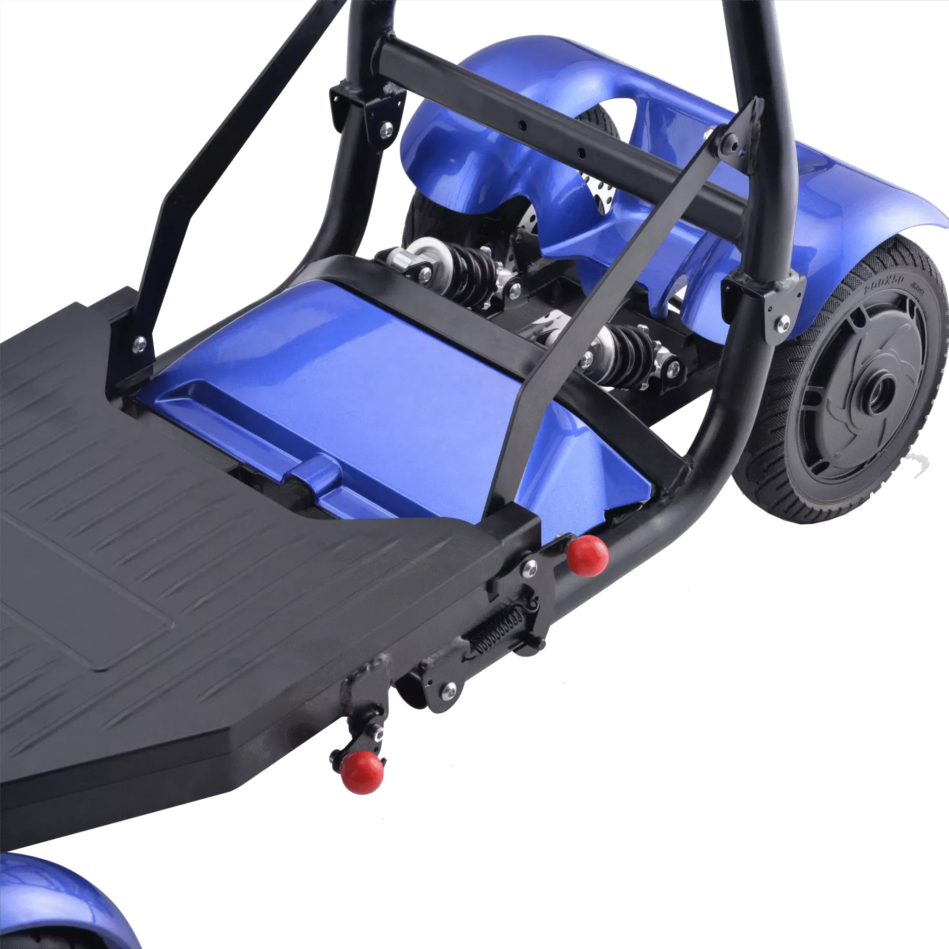 xl-308 pro electric mobility scooter adults blue front