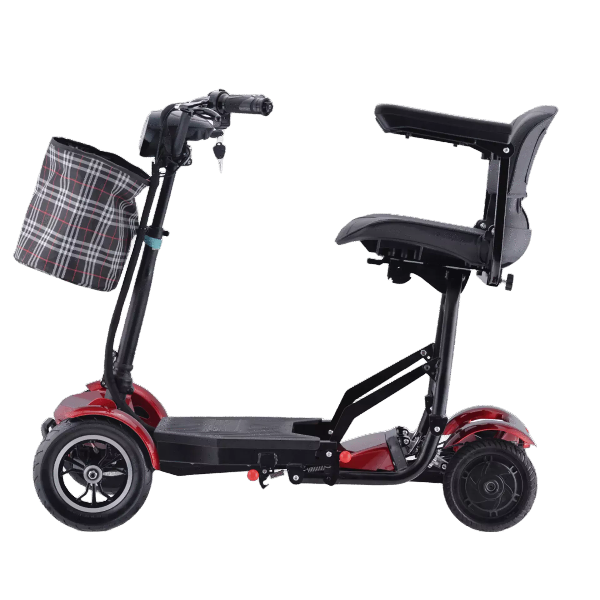 xl-308 pro electric mobility scooter adults red side