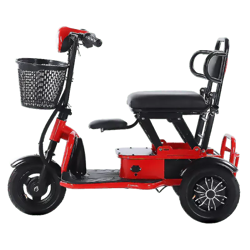 xl-310 3-wheel electric mobility scooter red