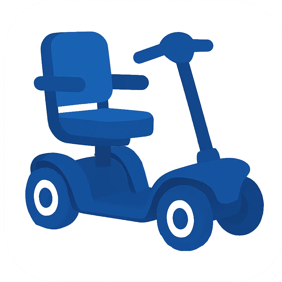 4-Wheel Electric Mobility Scooters