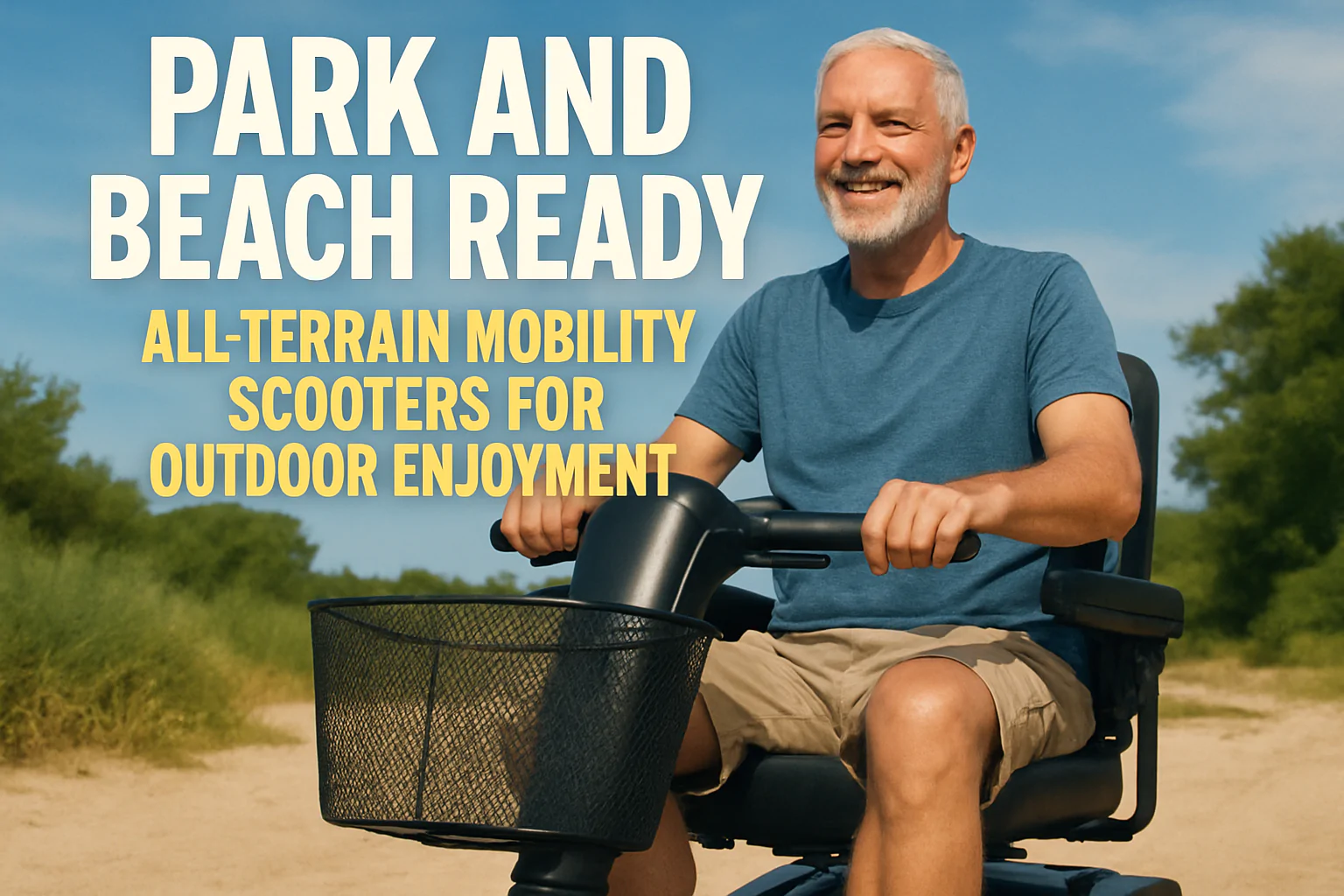 Park and Beach Ready: All-Terrain Mobility Scooters for Outdoor Enjoyment