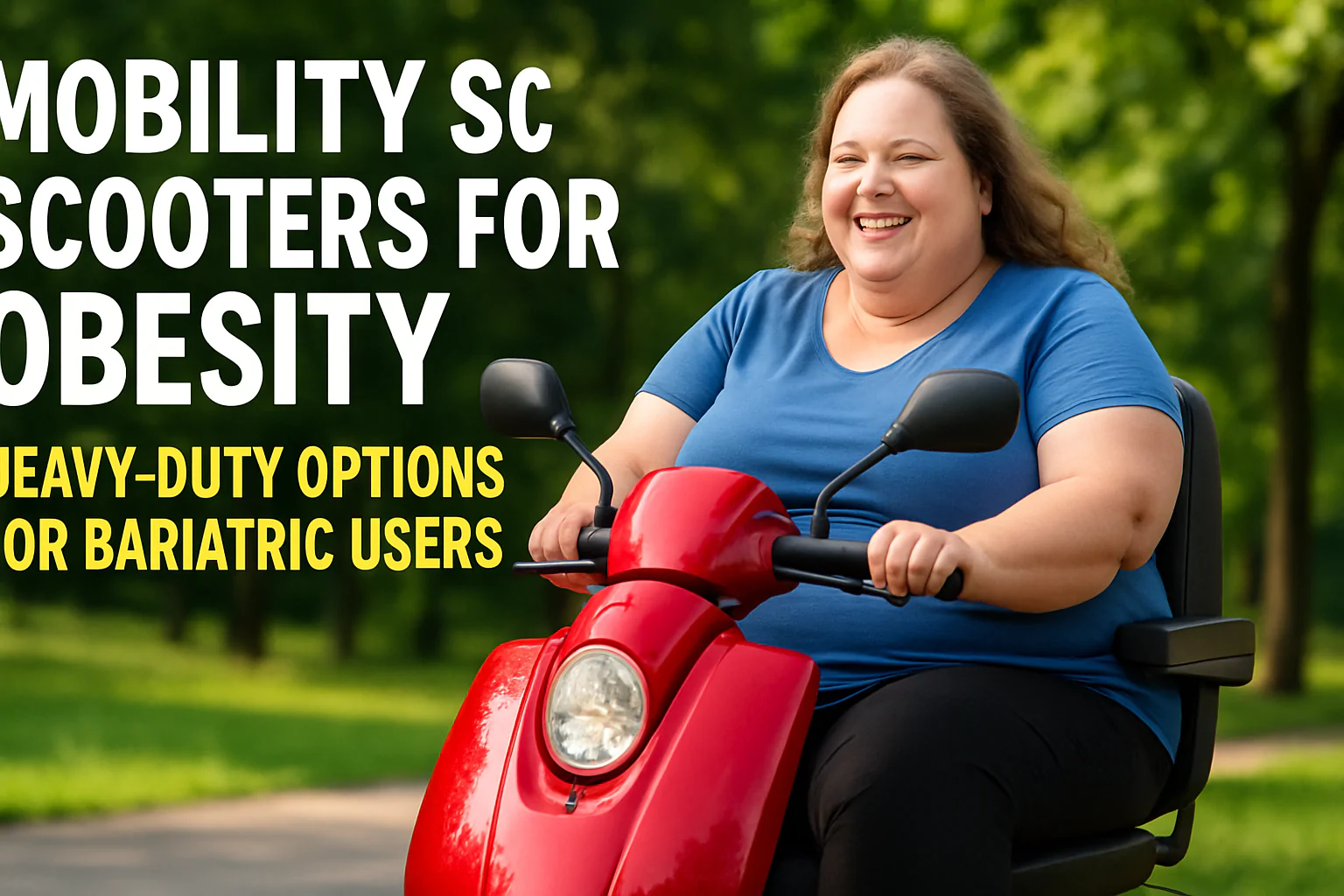 Mobility Scooters for Obesity: Heavy-Duty Options for Bariatric Users