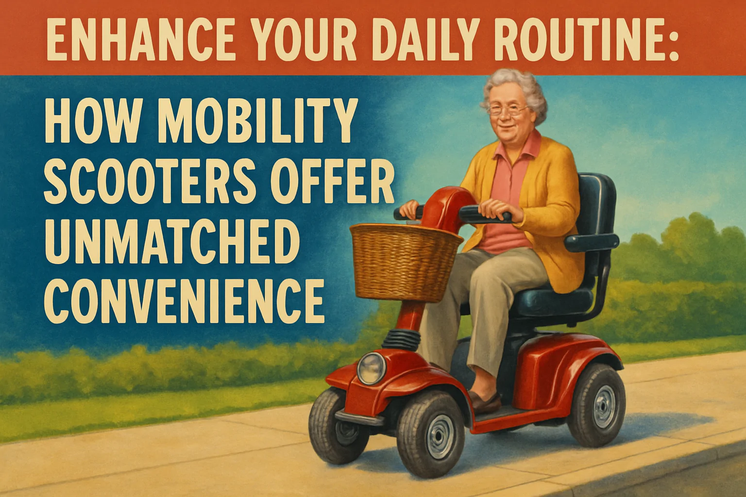 Enhance Your Daily Routine: How Mobility Scooters Offer Unmatched Convenience