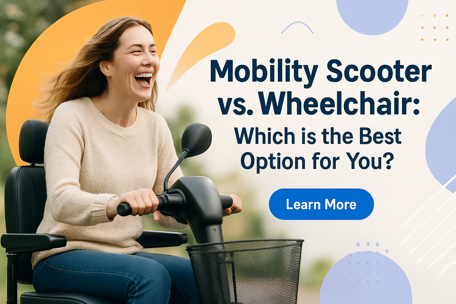 Mobility Scooter vs. Wheelchair: Which is the Best Option for You?