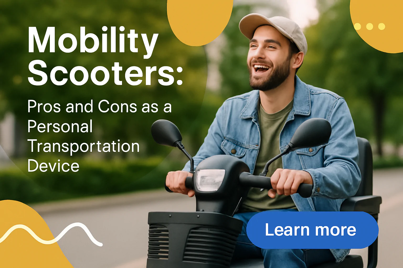 Mobility Scooters: Pros and Cons as a Personal Transportation Device