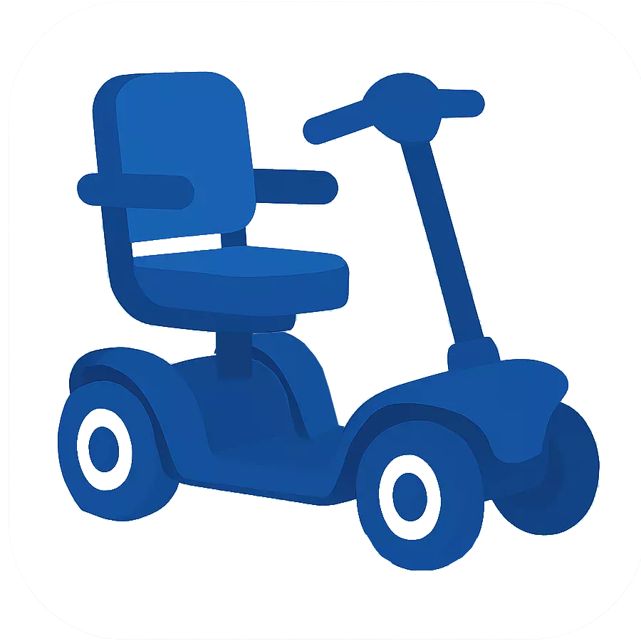 4-Wheel Electric Mobility Scooters