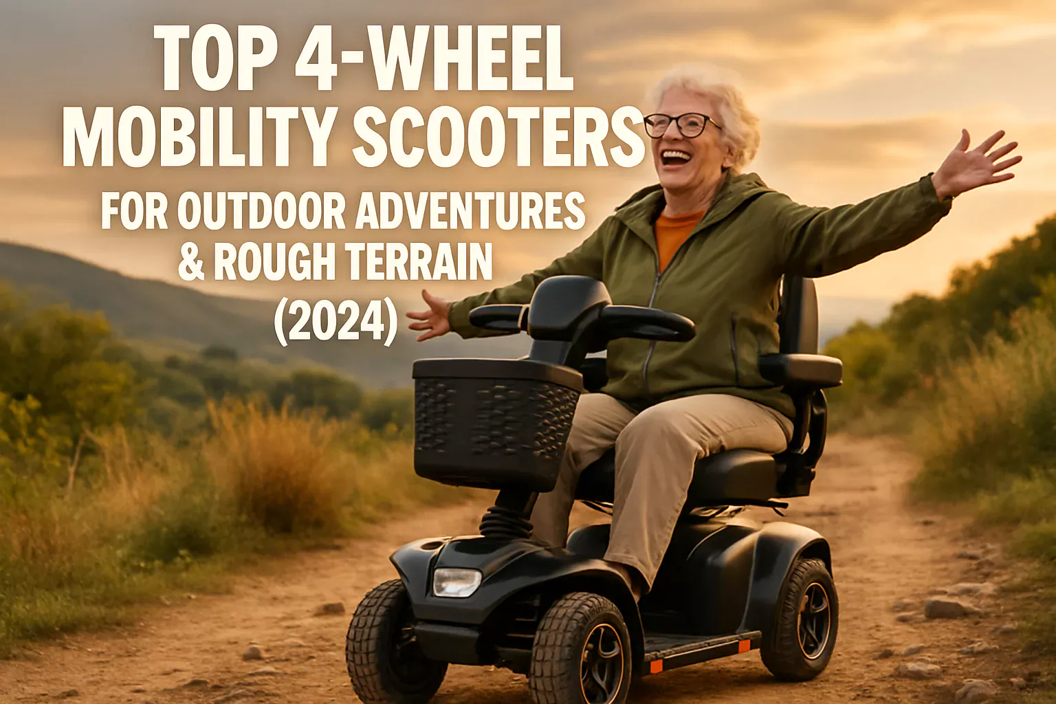 Top 4-Wheel Mobility Scooters for Outdoor Adventures and Rough Terrain
