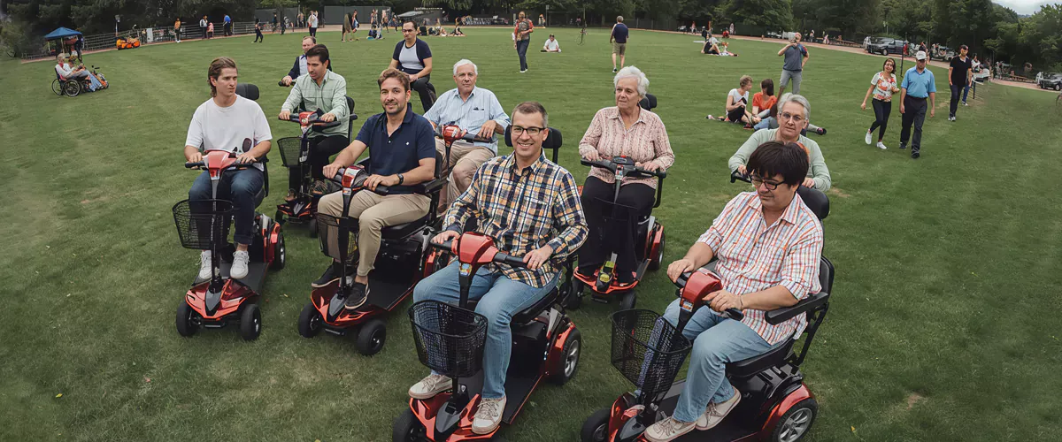 All Ages Embracing Foldable Mobility Scooters for Health and Leisure