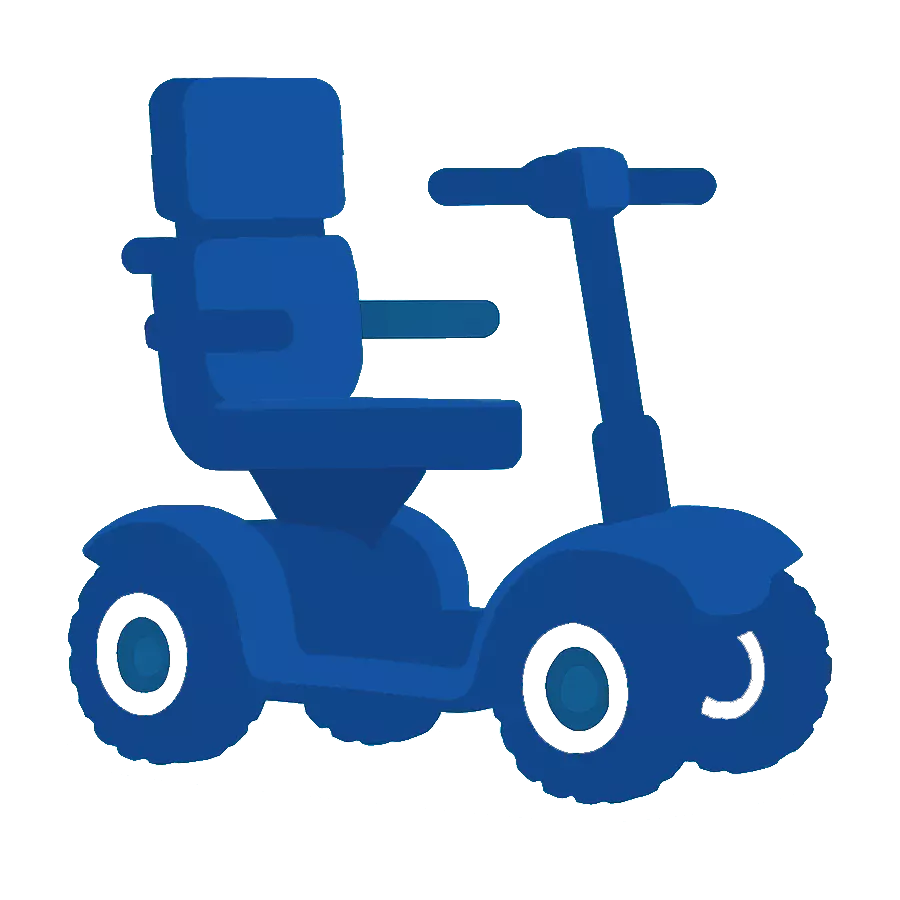 Heavy-Duty Electric Mobility Scooters