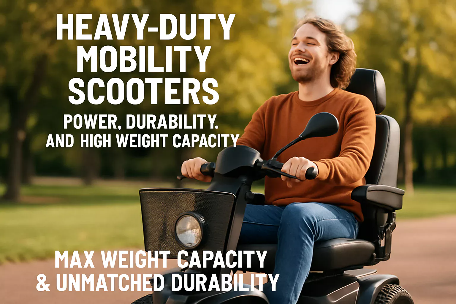 Heavy-Duty Mobility Scooters: Power, Durability, and High Weight Capacity
