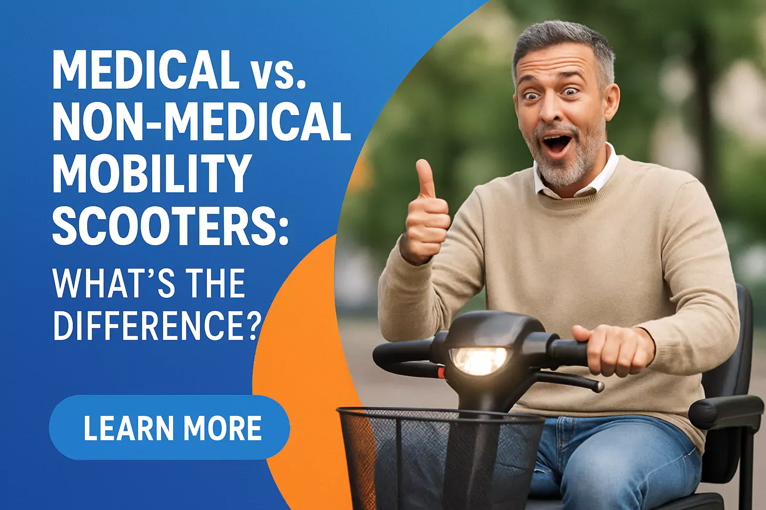 Medical vs. Non-Medical Mobility Scooters: What's the Difference?