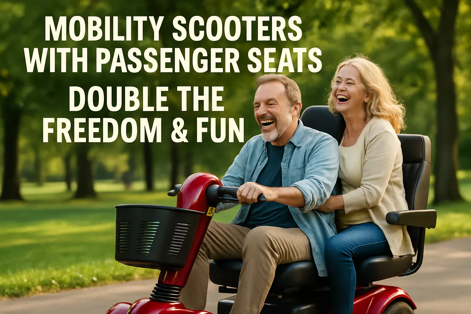 Mobility Scooters with Passenger Seats: Convenience for Every Outing