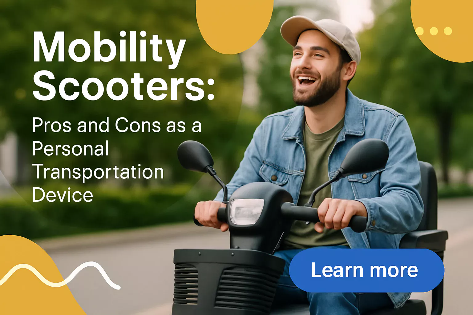 Mobility Scooters: Pros and Cons as a Personal Transportation Device