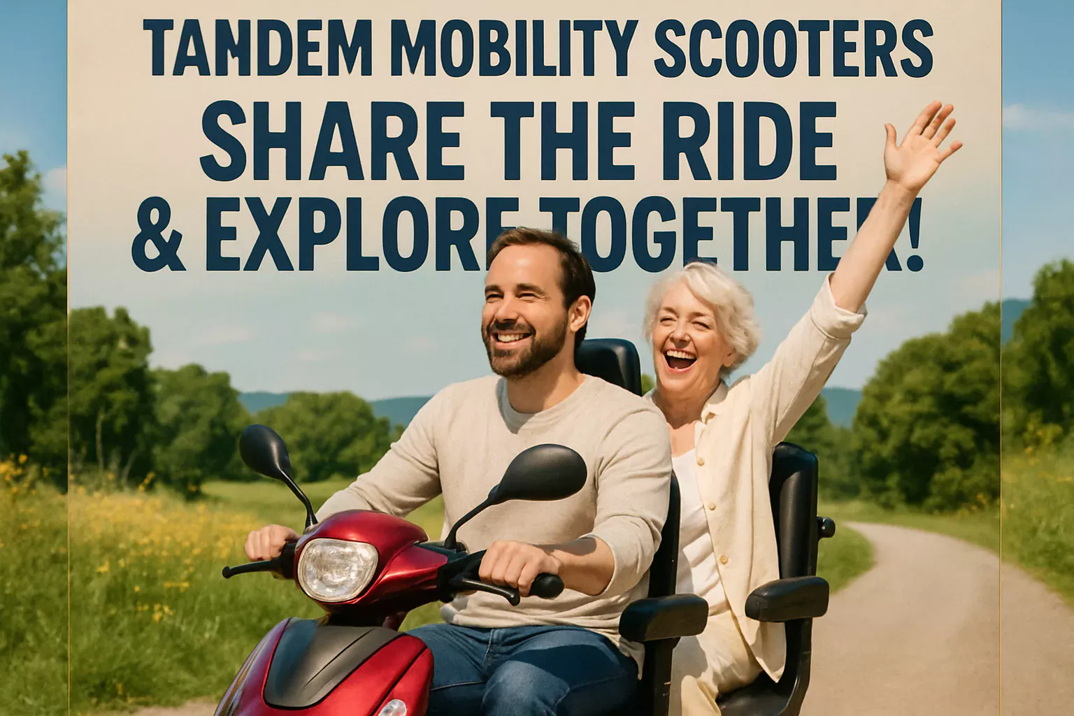 Tandem Mobility Scooters: Exploring the World Together