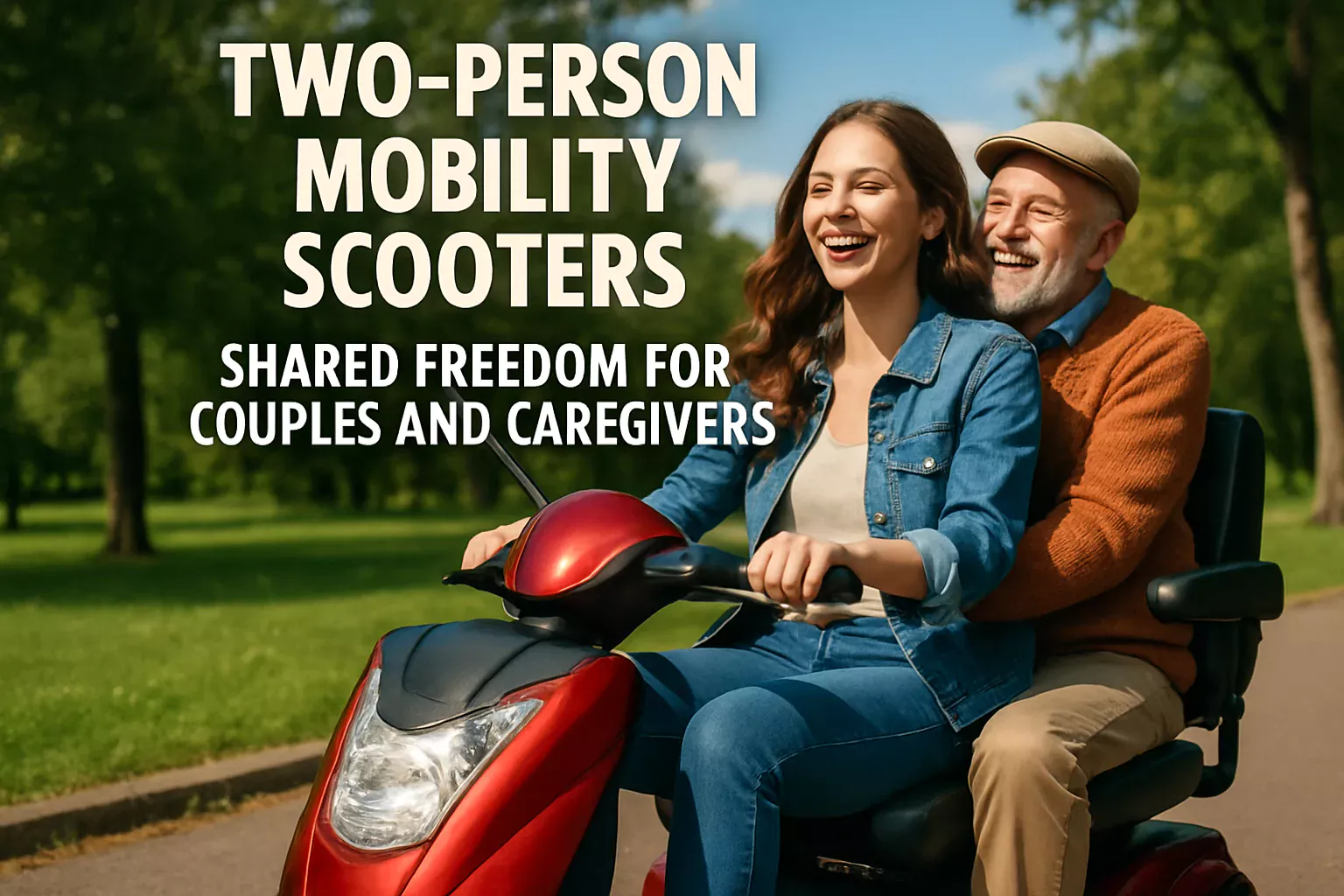 Two-Person Mobility Scooters: Shared Freedom for Couples and Caregivers