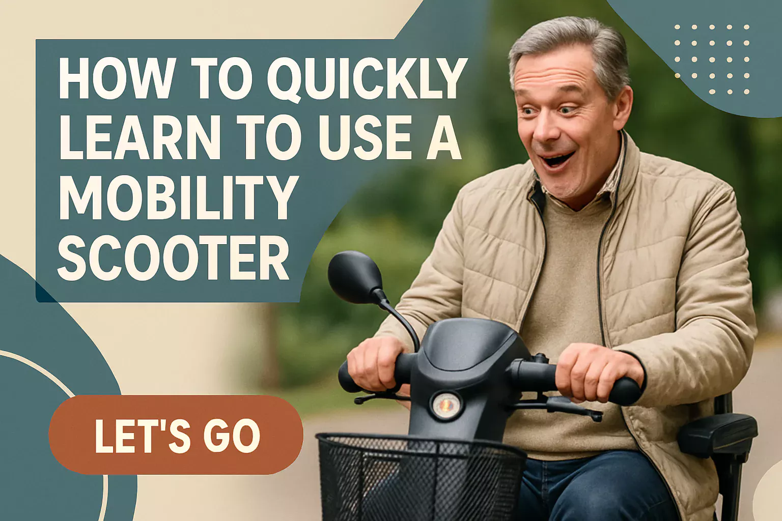How to Quickly Learn to Use a Mobility Scooter